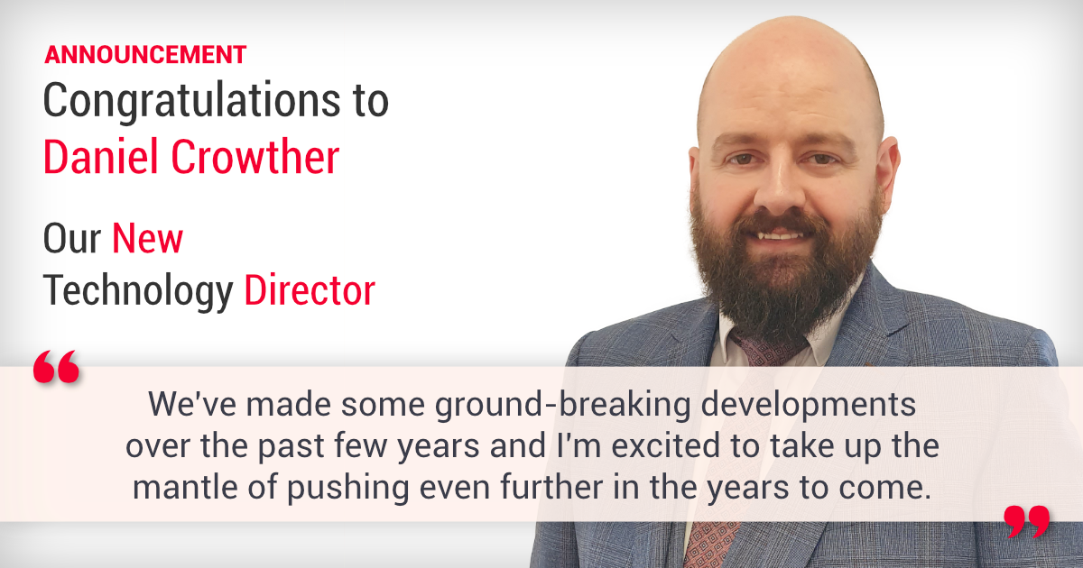 We are pleased to announce the appointment of Daniel Crowther as the new Technology Director of MatchMaker Software Ltd.