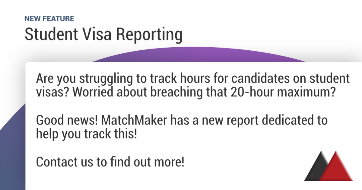 Struggling to track Student Visa Hours? We can help!